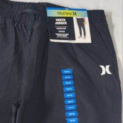 Youth Jogger Hurley Rustic Cuff Stretch Size 10/12  New With Tags