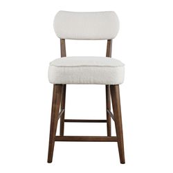 Wes Walnut Counter Stool (Set of 2)