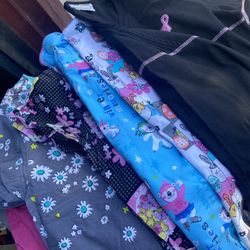 Woman’s Scrub Top And Pants 