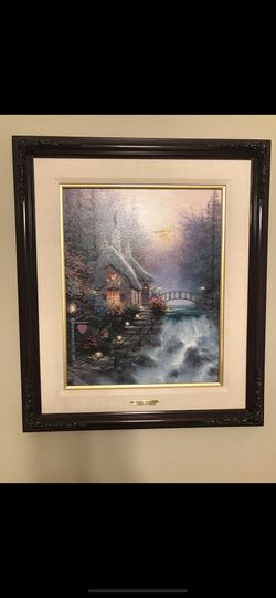 Thomas Kinkade Sweetheart Cottage II