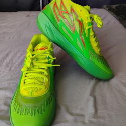 PUMA Melo Men's MB.02 Nickelodeon Slime Basketball Shoes Size 9 