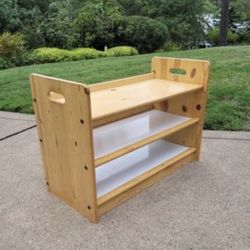 Shelves For Storage / Shoe rack / Wooden Rack / Shoe Storage / Closet Storage Organizer