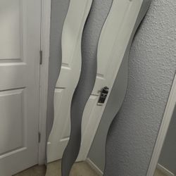 2 KRABB Mirrors 5 Ft 2 Inches Tall 