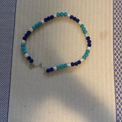 Unisex beaded baseball or other use necklace 