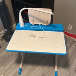 Kids Desk With Lights Adjustable 