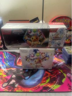 Pokémon prismatic evolution ETB & bundle set