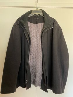 Calvin Klein Wool Zip-Up Jacket XL