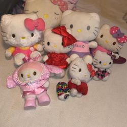 Hello Kitty Plushies Sanrio