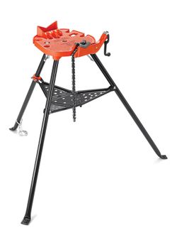 NEW RIDGID 36273 Portable Tristand Chain Vise RIDGID Portable Chain Vise: Folding Leg, 0.13in –6 in Pipe Size Range TriStand model 460-6
