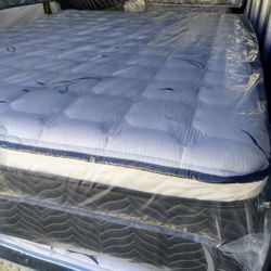 Queen Only Mattress 12" Europillowtop Orthopedic Brand New 