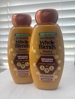 Garnier Whole Blends Honey Treasures Shampoo 2-Pack