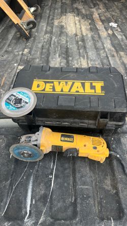Grinder dewalt