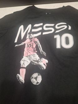 Messi kids black tshirt