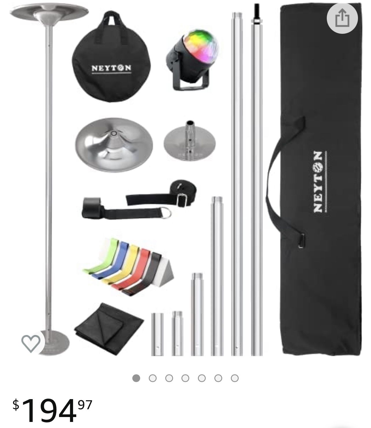 Entertainment/Self Spinning Exercise Pole!
