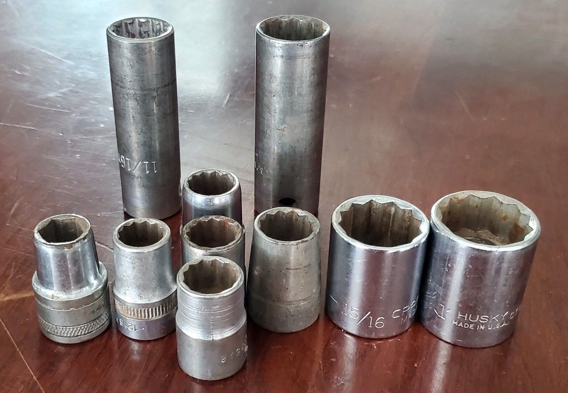 1/2" Drive Sockets