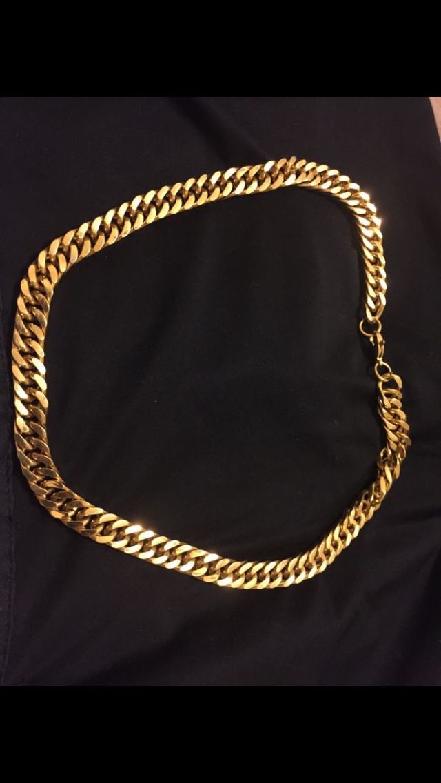 22 inch gold chain