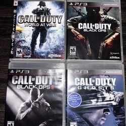 Call Of Duty Games Ps3 