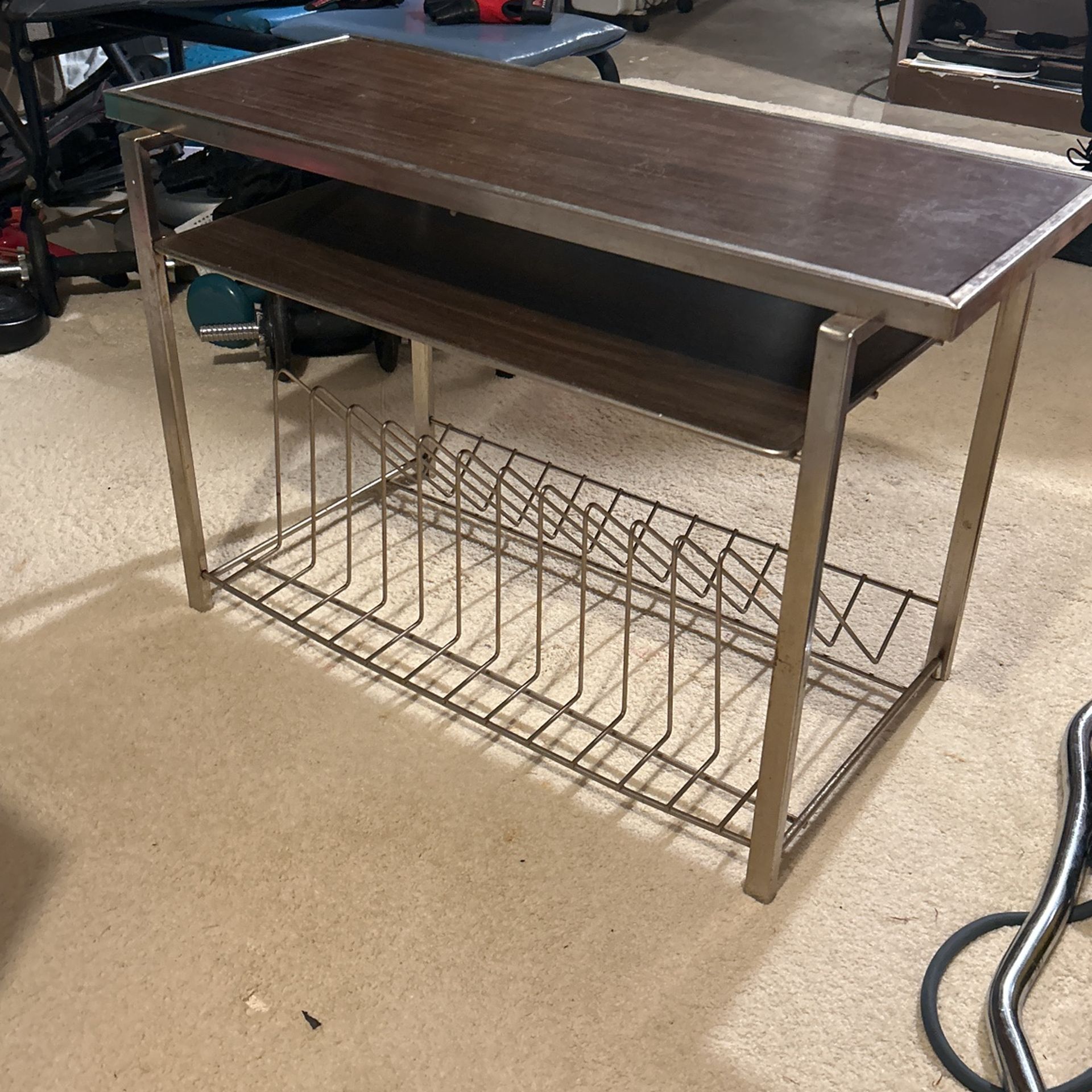 Vintage Vinyl Album Table Stand