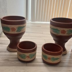4pc Flower Pots
