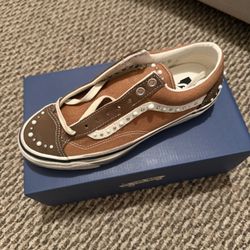 Pearlized Vans Cocoa Brown