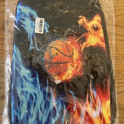 New Basketball Dragon Flame Book Bag Backpack