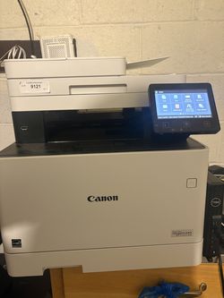 Canon imageCLASS MF741Cdw Color Laser Printer – ONLY 4k Pages! (Receipt Included)