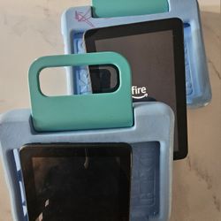 2 Fire Tablets For Kids With Cases