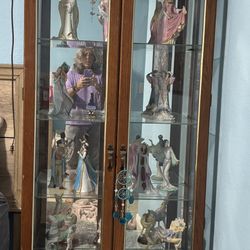 Mirrored Curio Cabinet
