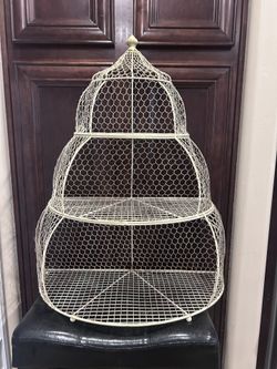 Honeycomb Birdcage Aviary Shelf 31” Tall x 26” Wide x 12” Deep