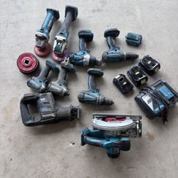 Used 18v Makita Tools
