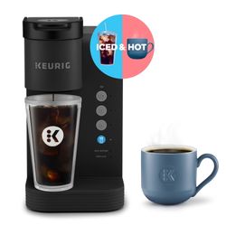 Keurig K-Express Essentials Plus – Iced & Hot Single Serve Coffee Maker