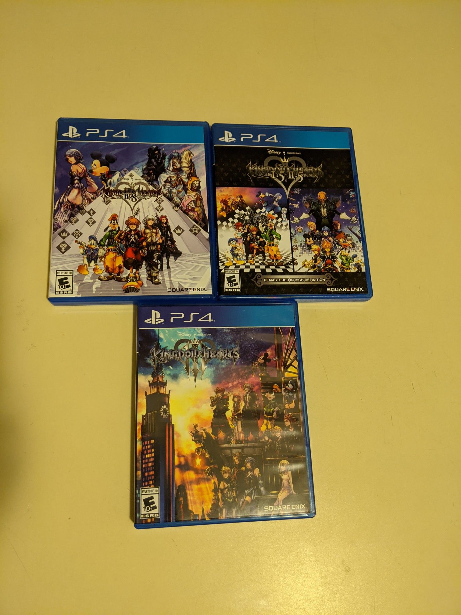 Kingdom Hearts PS4/PS5 Complete Series Physical