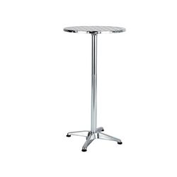 Commercial Bar Height Table 23.75in Round – Halloween Party, 45in Tall Flip-Top