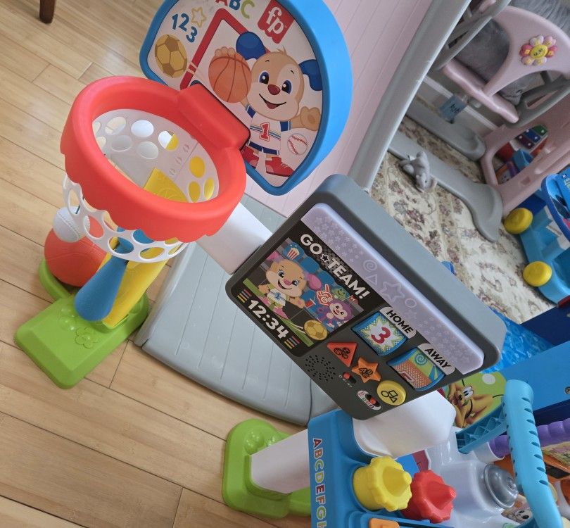 <Streamwood>Fisher-Price Toddler Learning Toy Laugh & Learn