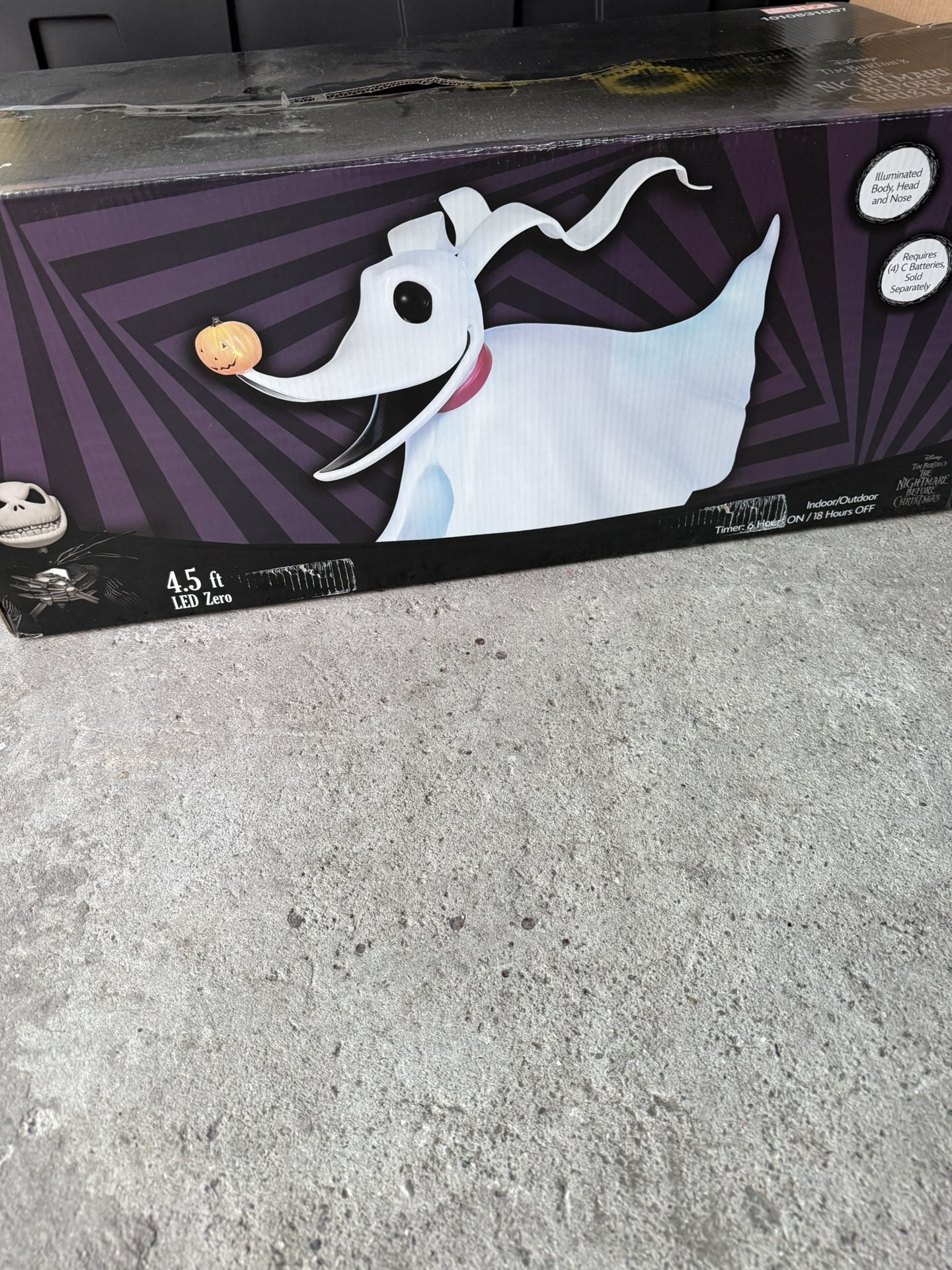 zero light up lawn ornament