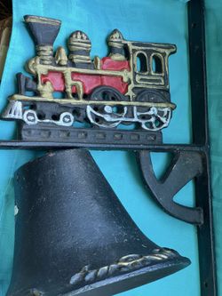 Iron bell with Train design