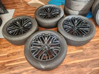 22" GMC YUKON WHEELS  TIRES & SENSORS