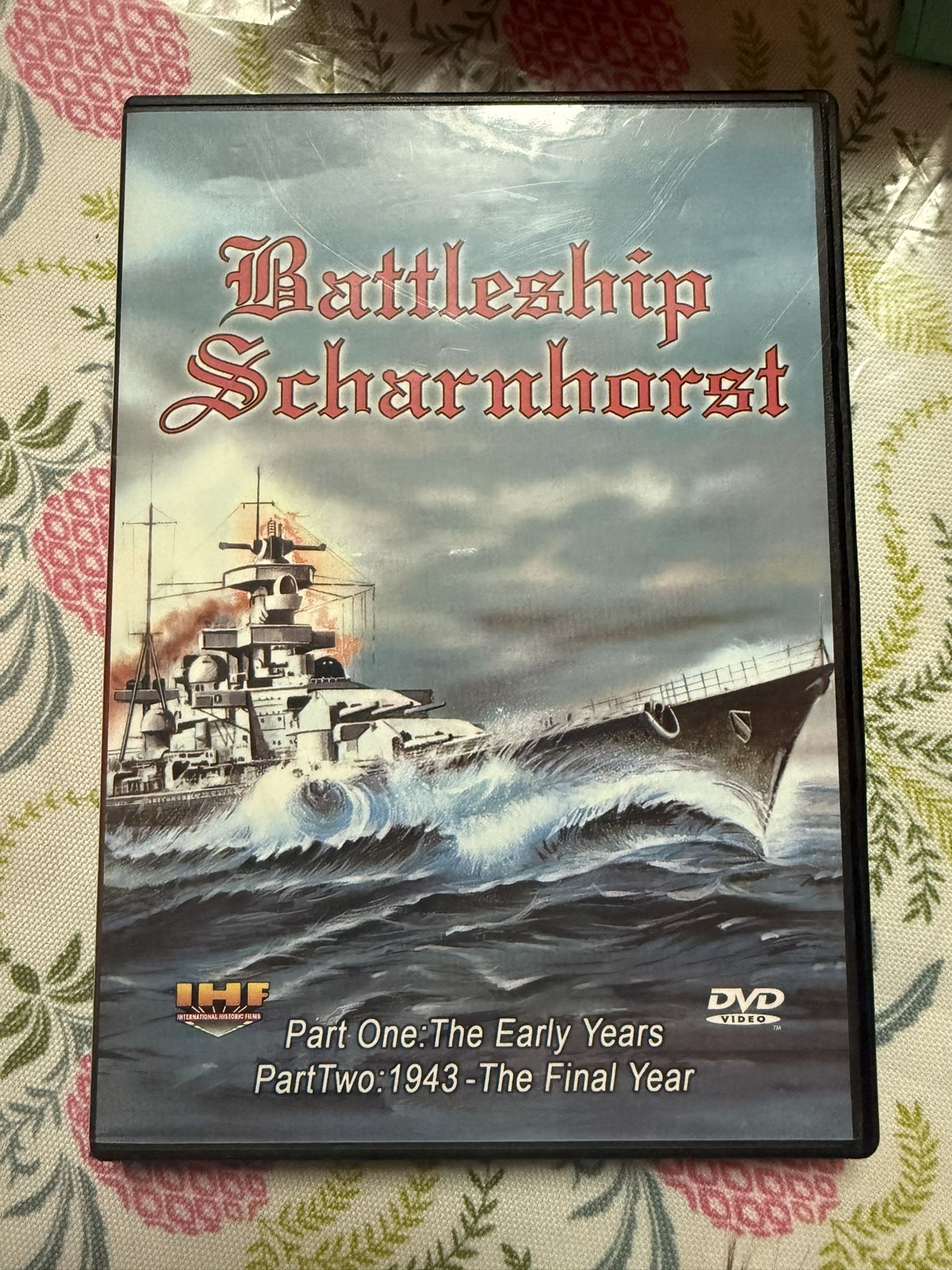 Battleship Scharnhorst Documentary DVD
