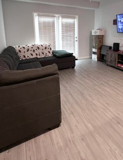 L shaped couch