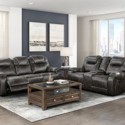 2PC Sofá & Love Seat 🎄 Xmas SALE 🔥