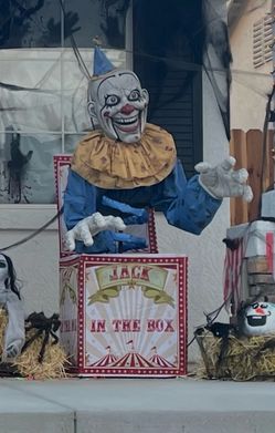 Halloween Jack in the Box Animatronic