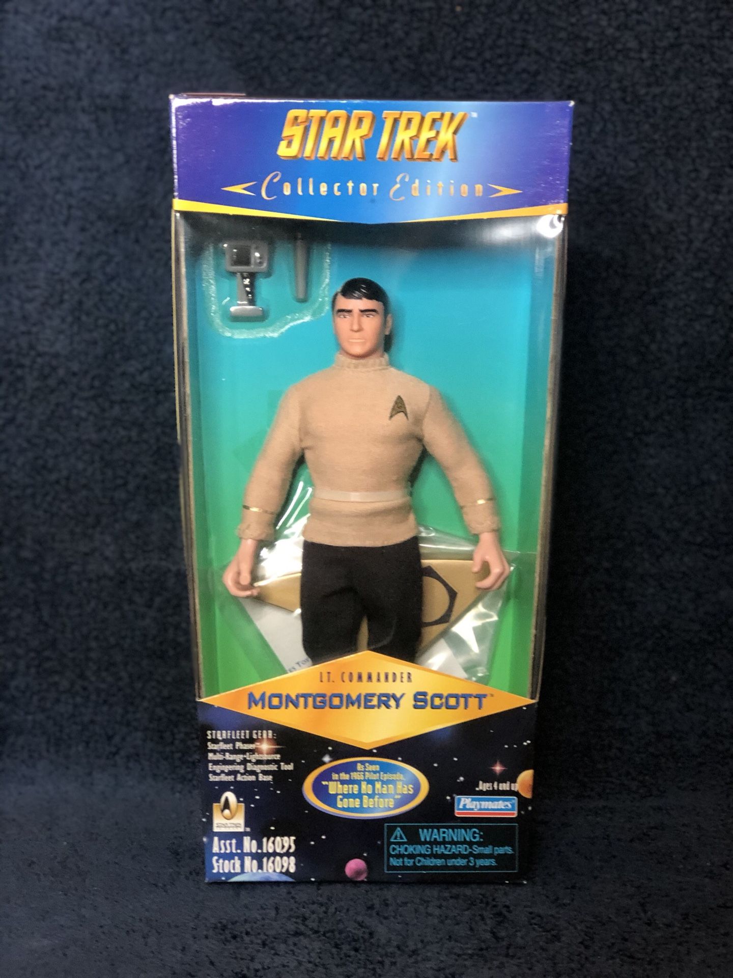 Star Trek Collection Edition Lt. Commander Montgomery Scott ~Action Figure~Playmates