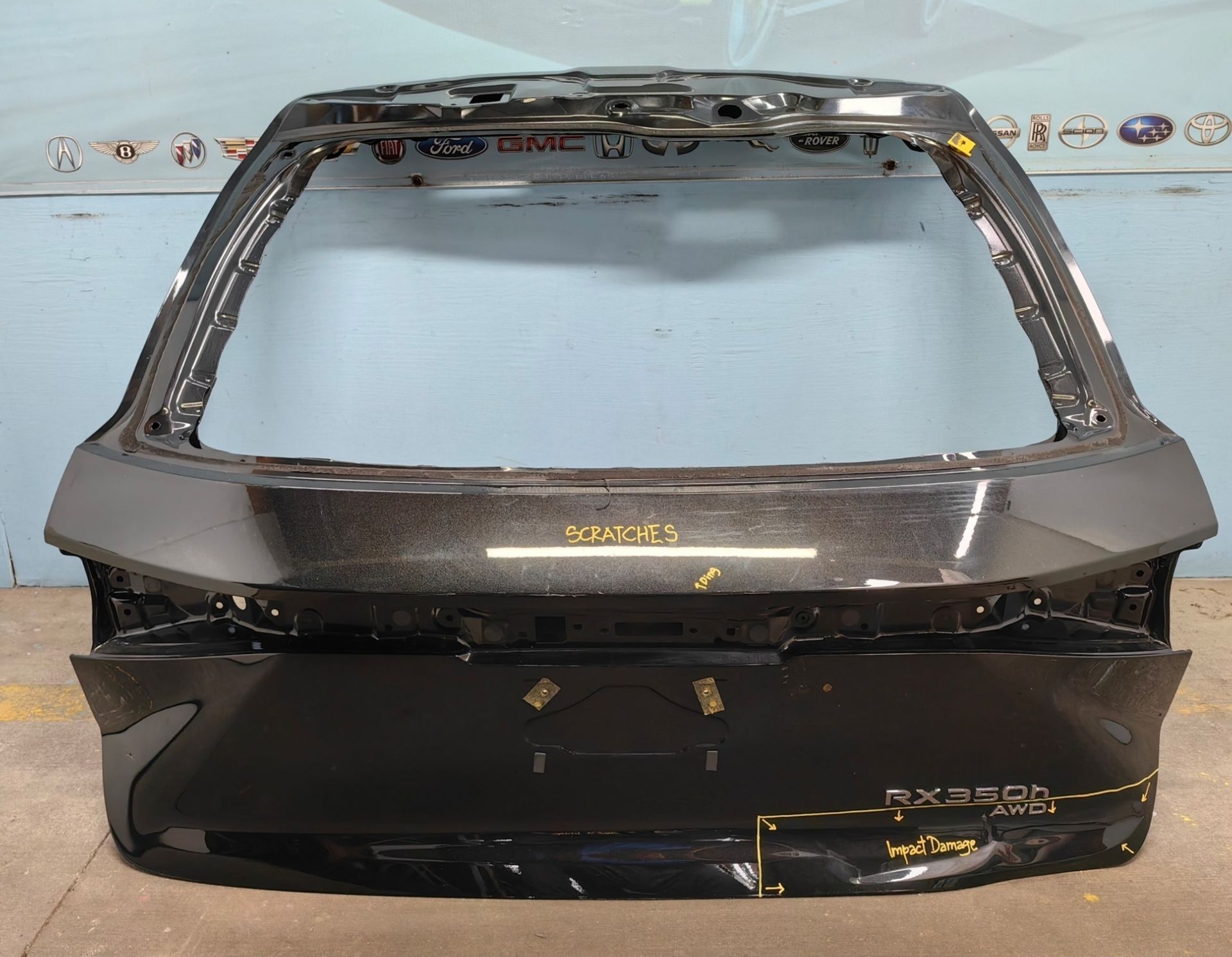 2020-2026 LEXUS RX350, RX350h, RX450h+, RX500h LIFTGATE TAILGATE