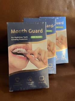 Nighttime Mouth Guards for Teeth Grinding – New in Packaging