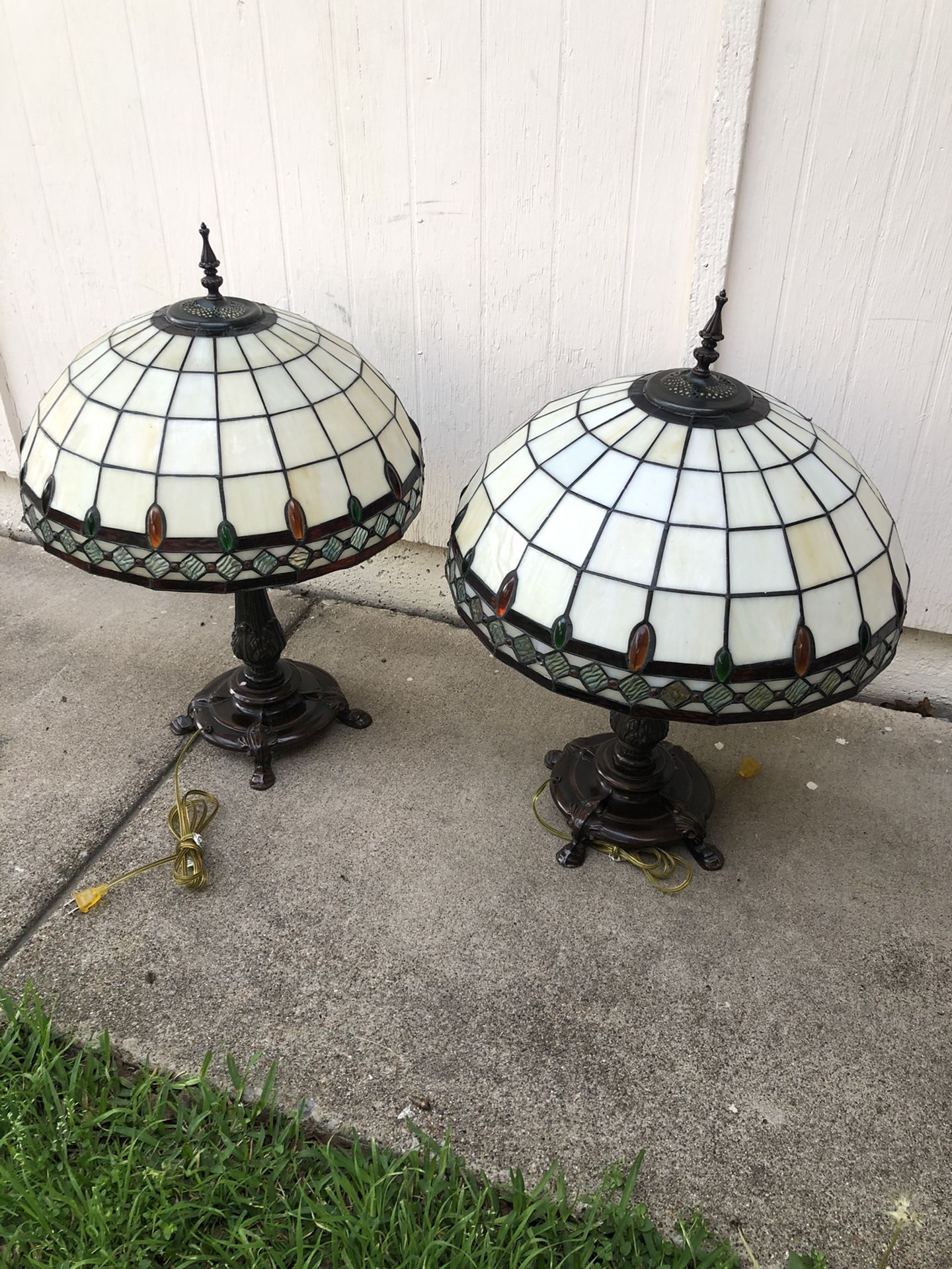 2 Tiffany style Lamps