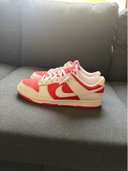 Men’s Nike dunk low red/white