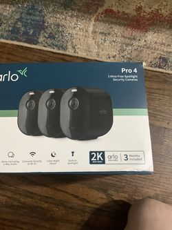 Arlo Pro 4 New In The Box 