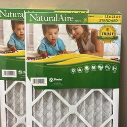 Natural Aire Filter 12x24x1