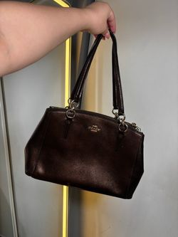 Coach Brown Leather Handbag
