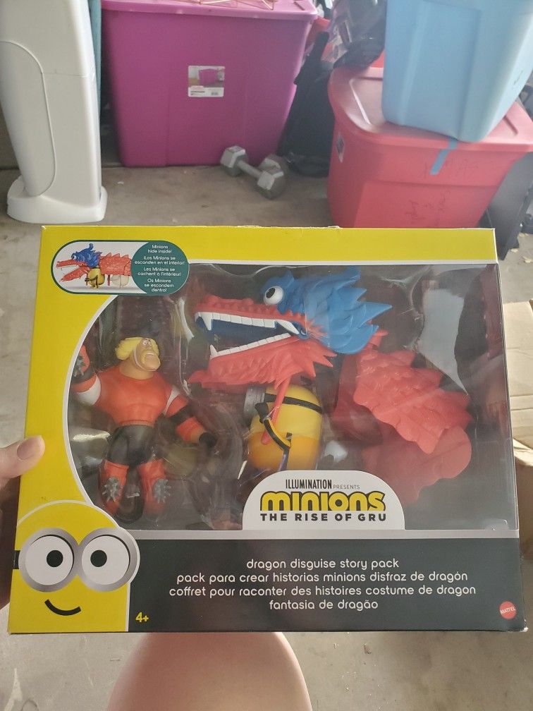 New Minions Dragon Disguise Story Pack Toy